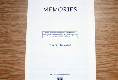 Memories By J. Finlayson